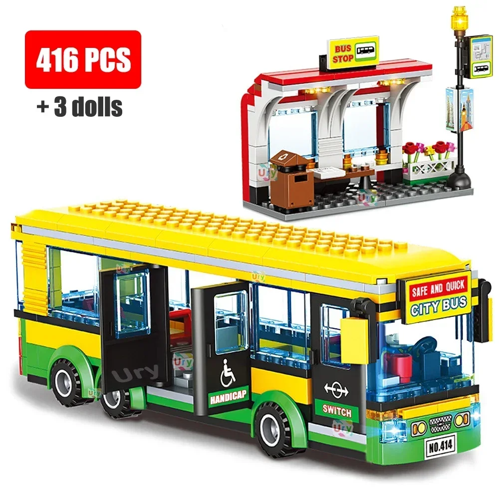 Kids Toys Uk - Bus City UK London สีเหลือง Passenger