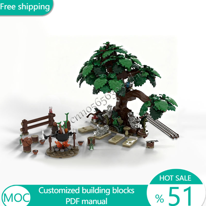 Kids Toys Blocks - ต้นแอปเปิ้ล 688 ชิ้น ชุดตัวต่อโมดูลาร์แบบปรับแต่งได้ ของเล่นเด็กยอดนิยมเพื่อการศึกษา ของขวัญคริสต์มาส