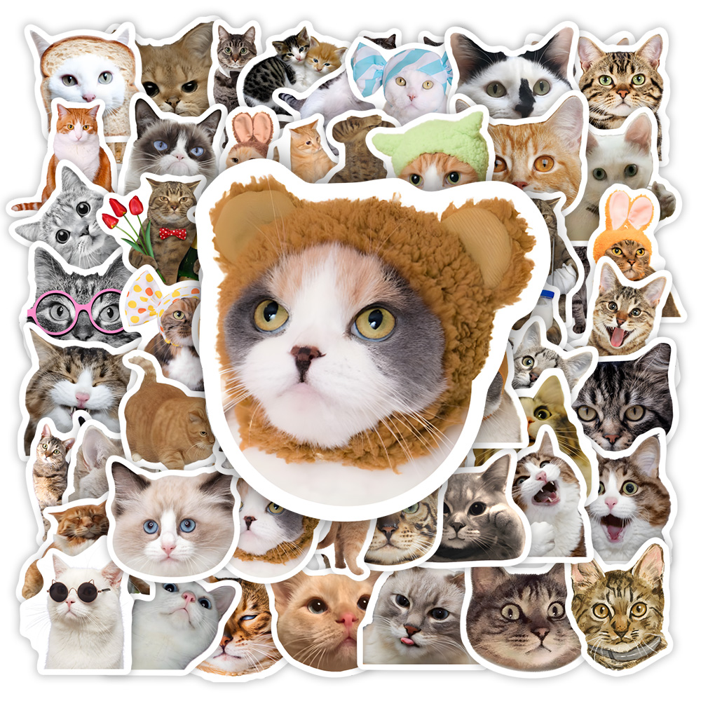 Kids Toys Clipart - แมวตลก Clipart สติกเกอร์เด็ก DIY ของขวัญของเล่นตกแต่งรูปลอกสําหรับสมุดภาพวารสารแล็ปท็อปกระเป๋าเดินทางขวดกันน้ํา