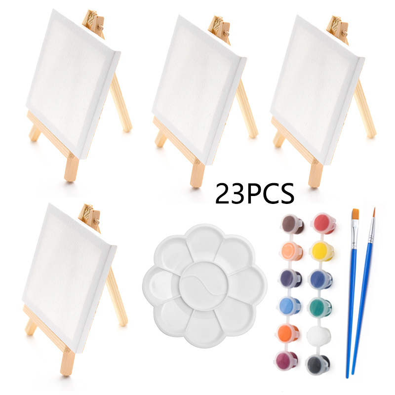 ชุดกระดานวาดภาพขนาดเล็ก 23 ชิ้ - Kids Art Easel บทวิจารณ์และราคา