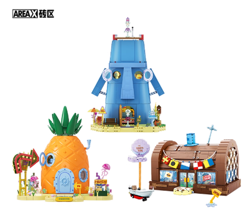 ตัวต่ออาเร็กซ์ สปอนจ์บ็อบ บิกิ - Kids Toys Blocks บทวิจารณ์และราคา