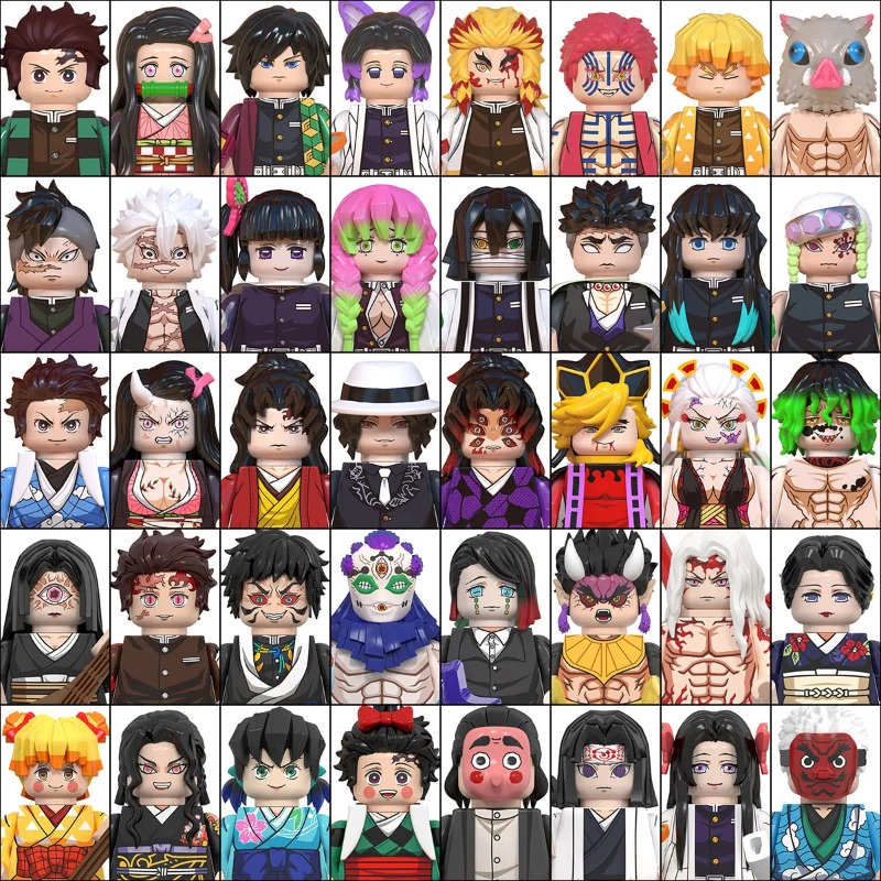 ตัวต่อมินิฟิกเกอร์นักล่าอสูร 5 - Kids Toys Blocks บทวิจารณ์และราคา