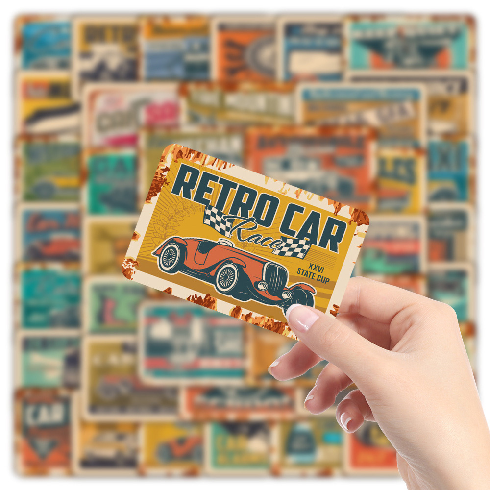 10/30/50Pcs Retro Ads สติกเกอร - Kid Toys Ads บทวิจารณ์และราคา