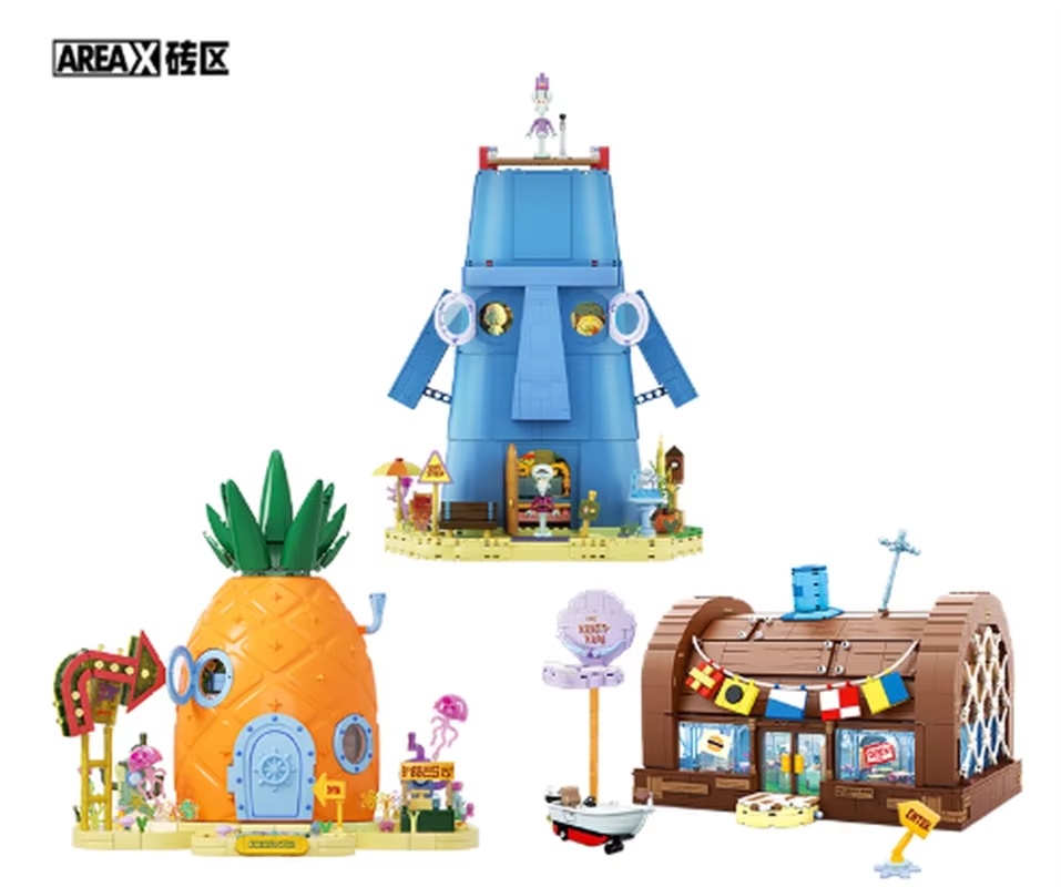 ตัวต่ออาเร็กซ์ สปองจ์บ็อบ บิกิ - Kids Toys Blocks บทวิจารณ์และราคา