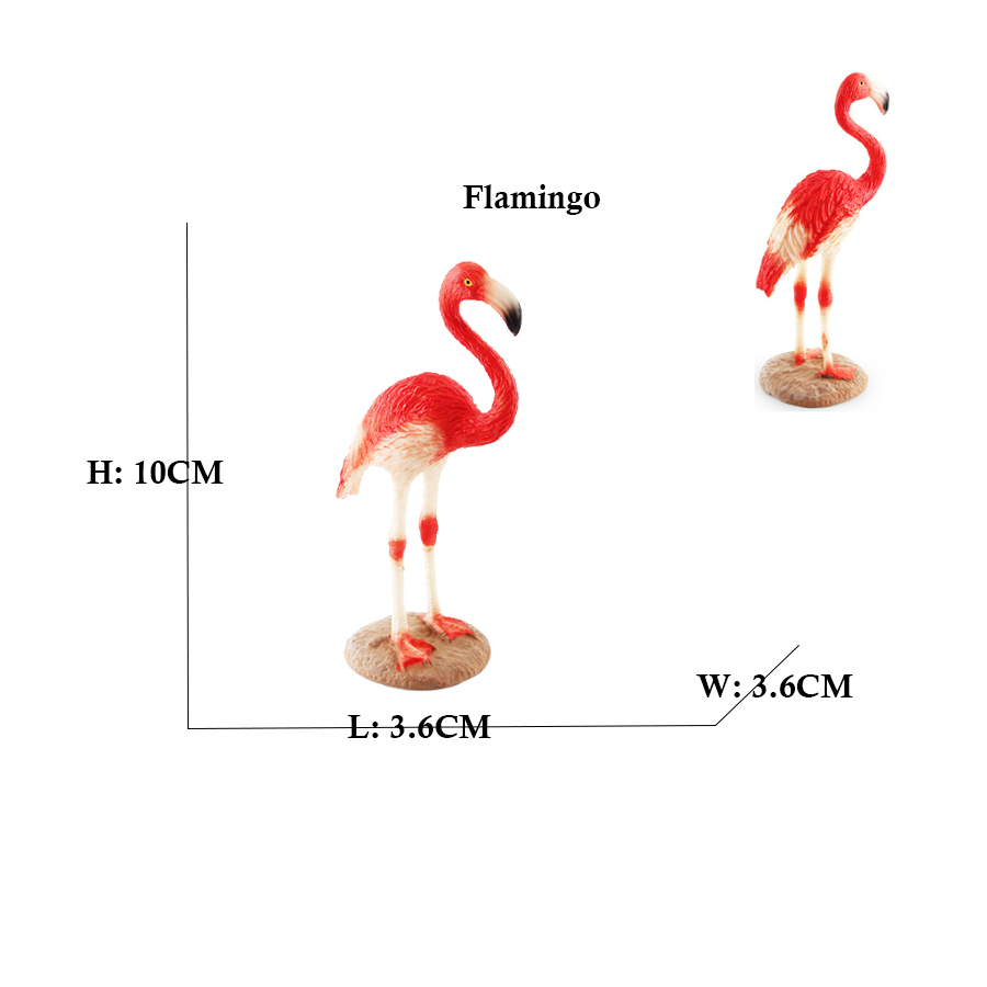 สัตว์ป่า Flamingo ตุรกี Seahaw - Kids Toys Reviews บทวิจารณ์และราคา