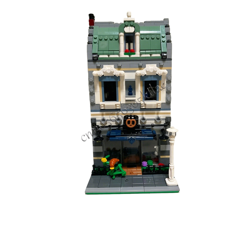 1268 ชิ้น MOC City Street View - Kids Toys Blocks บทวิจารณ์และราคา