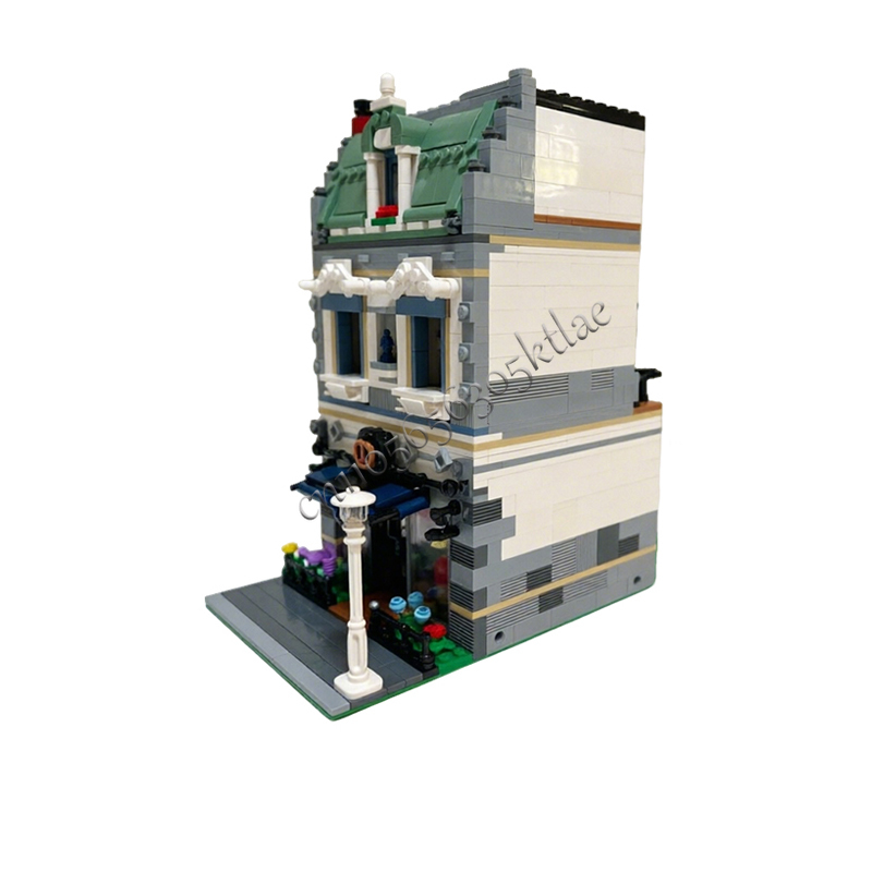 1268 ชิ้น MOC City Street View - Kids Toys Blocks บทวิจารณ์และราคา