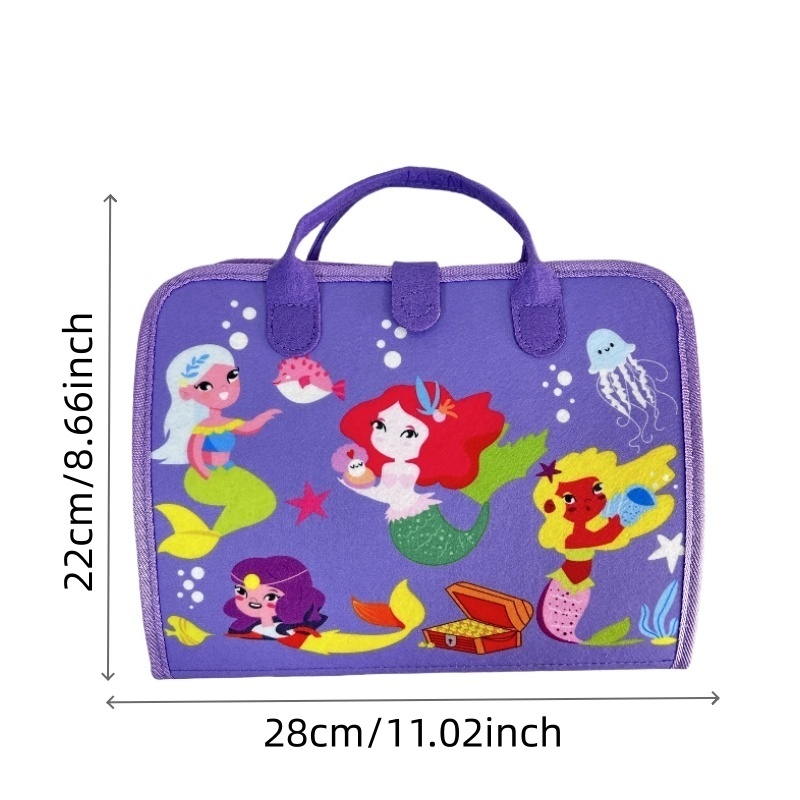 กระดานกิจกรรมเงียบๆ รูปนางเงือ - Kids Zip Toys บทวิจารณ์และราคา