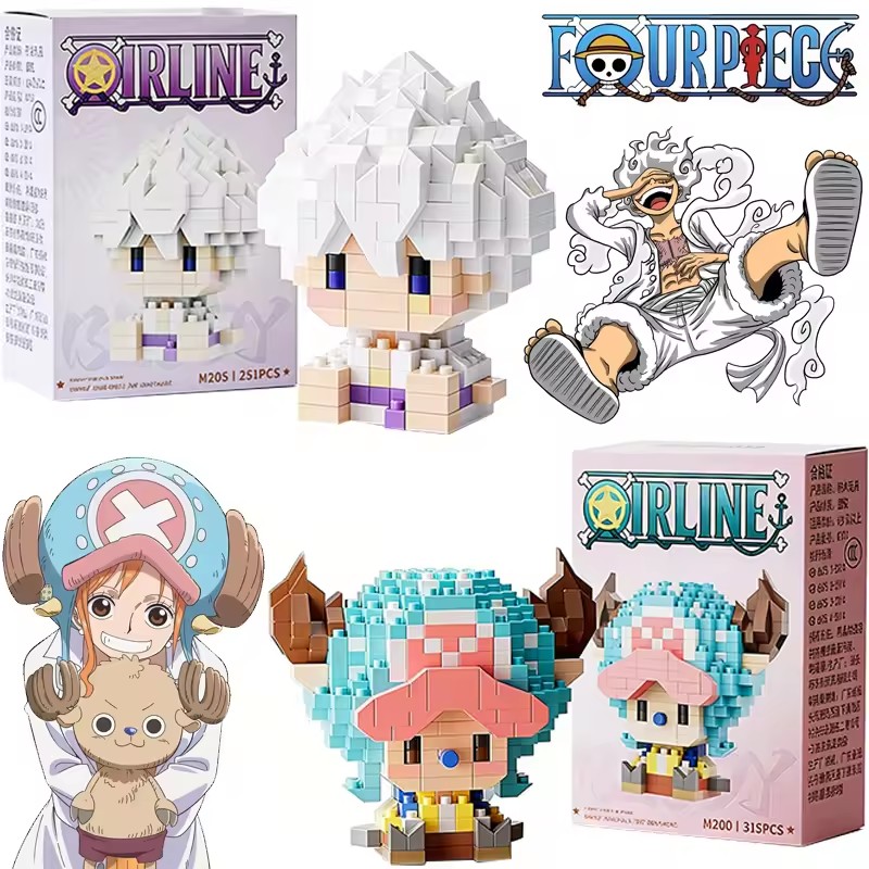 ตัวต่ออนิเมะวันพีซ ซันโกลด์ นิ - Kids Toys Blocks บทวิจารณ์และราคา