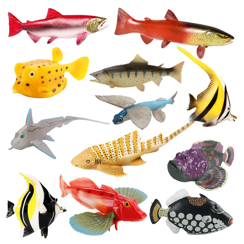 ของเล่นสัตว์ทะเล ฟิกเกอร์ปลาดา - Kids Toys Reviews บทวิจารณ์และราคา
