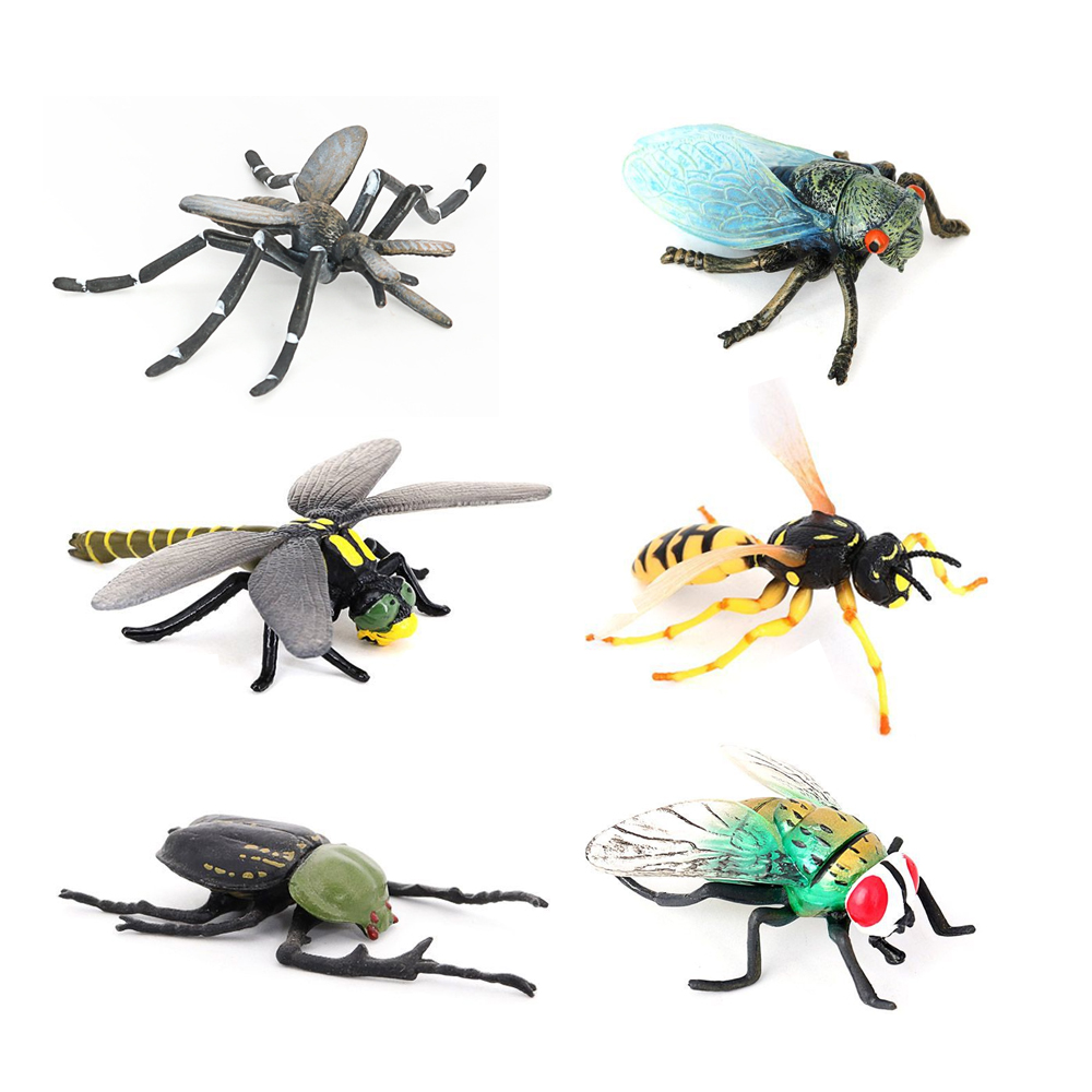 แมลงของเล่น Miniature แมลงตัวเ - Kids Toys Reviews บทวิจารณ์และราคา