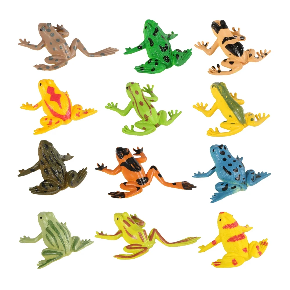 โมเดลกบรูปแกะสลักสัตว์ป่าของเล - Kids Toys Reviews บทวิจารณ์และราคา