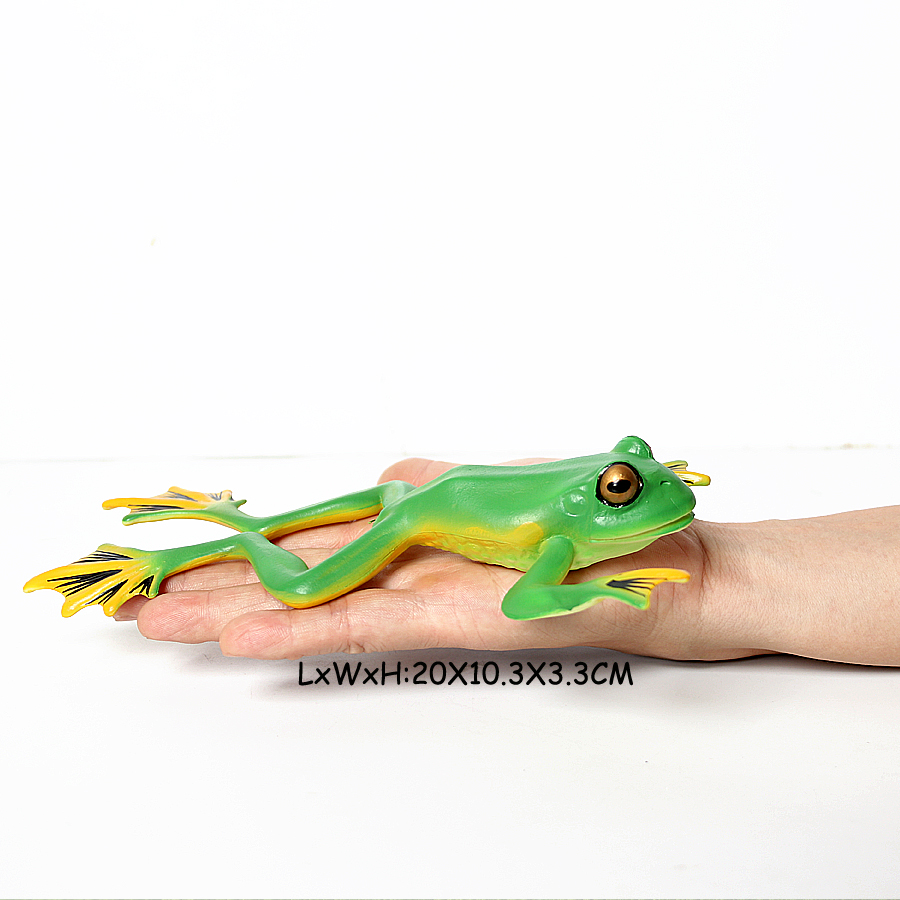 โมเดลกบรูปแกะสลักสัตว์ป่าของเล - Kids Toys Reviews บทวิจารณ์และราคา