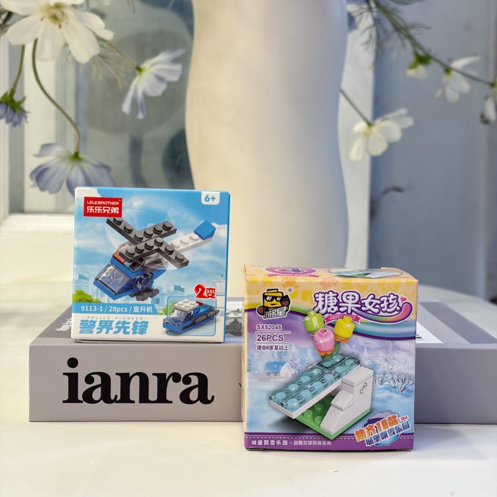 ชุดตัวต่อเฮลิคอปเตอร์ตำรวจ 2-i - Kids Toys Blocks บทวิจารณ์และราคา