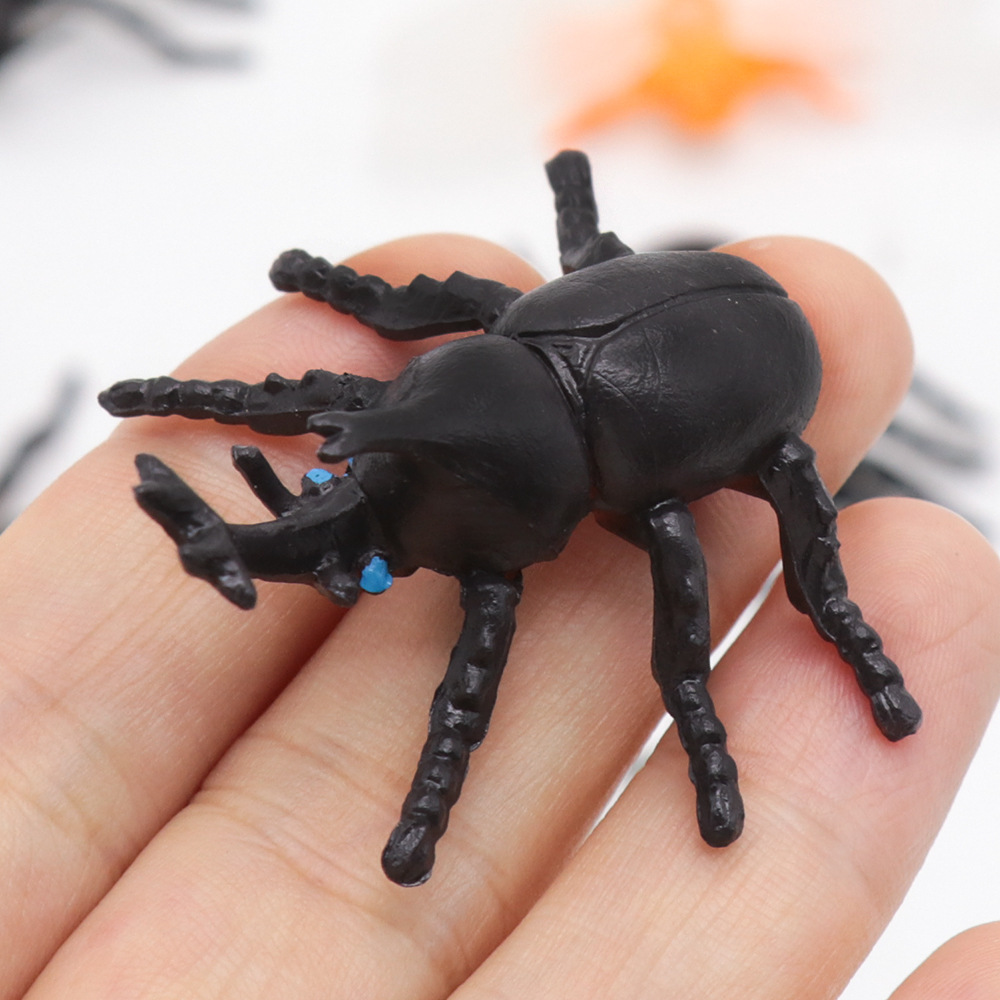 12 ชิ้นจำลองตลกแมลงของเล่นแมงม - Kids Quirky Toys บทวิจารณ์และราคา