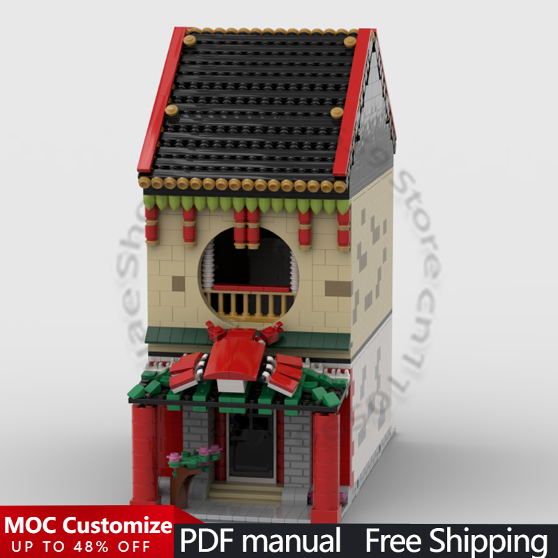 ตัวต่อ 2486 ชิ้น ร้านอาหารจีนแ - Kids Toys Blocks บทวิจารณ์และราคา