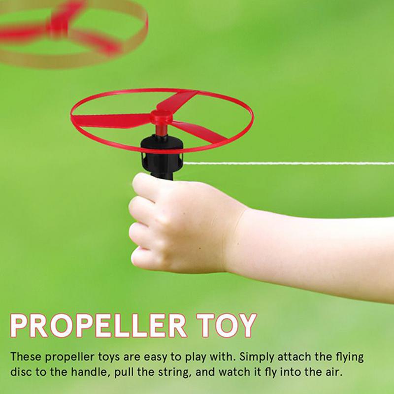 10 ชุดดึง String Flying Disc ใ - Kids Zip Toys บทวิจารณ์และราคา