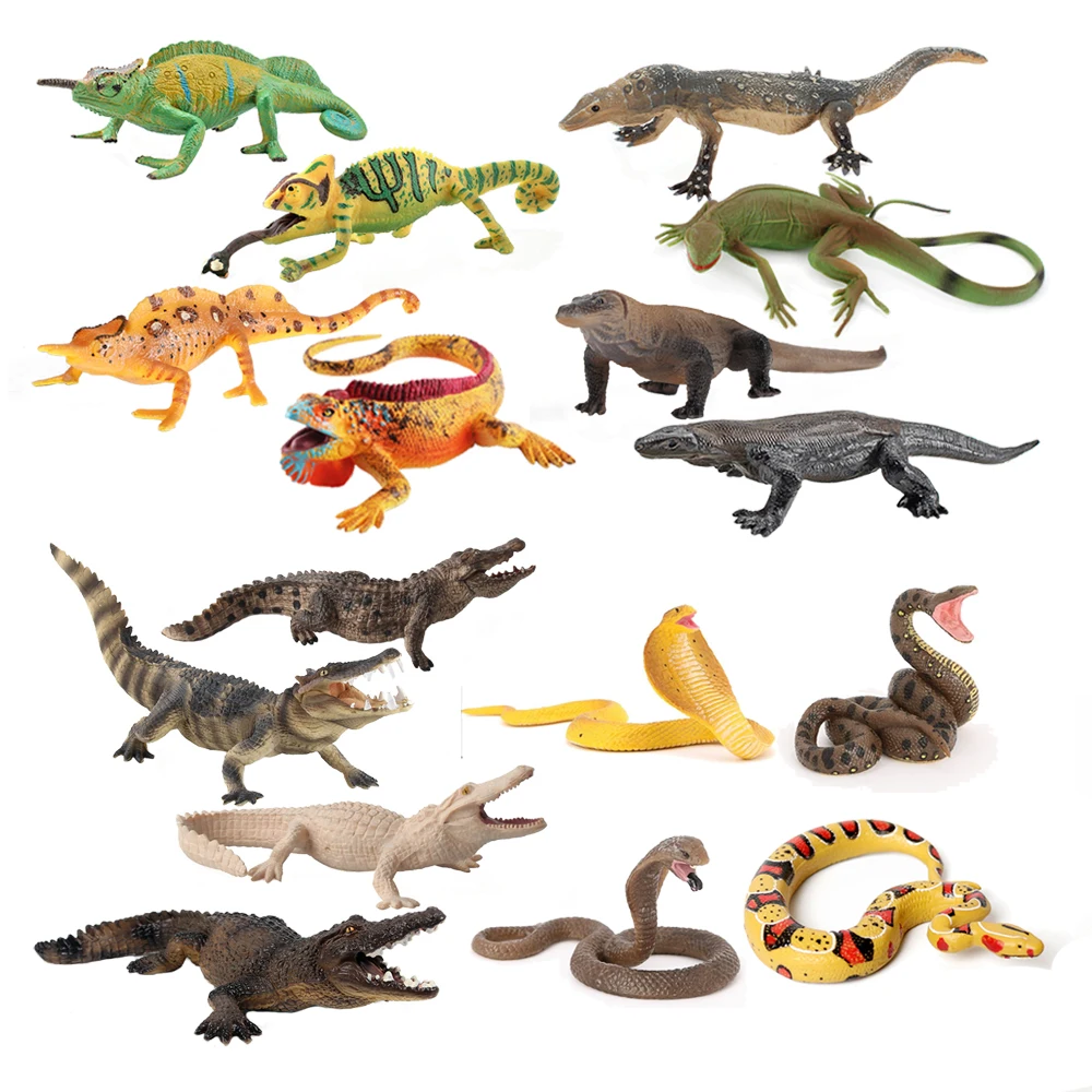 พลาสติกโมเดลกิ้งก่าของเล่นอิกั - Sandbox Play Set บทวิจารณ์และราคา