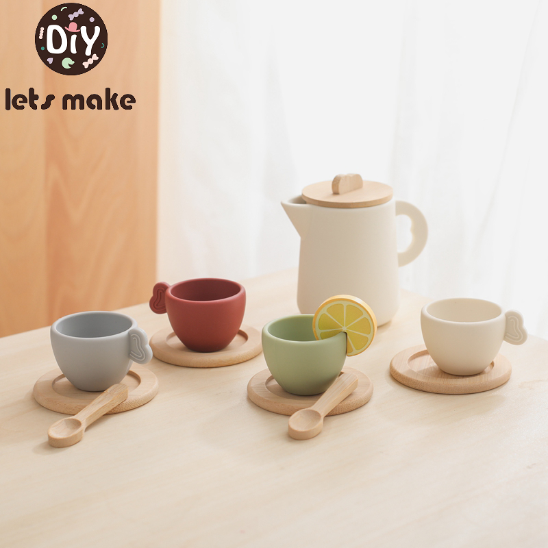 กาน้ำชาและถ้วยชาของเล่น Montes - Kids Toys Kitchen บทวิจารณ์และราคา