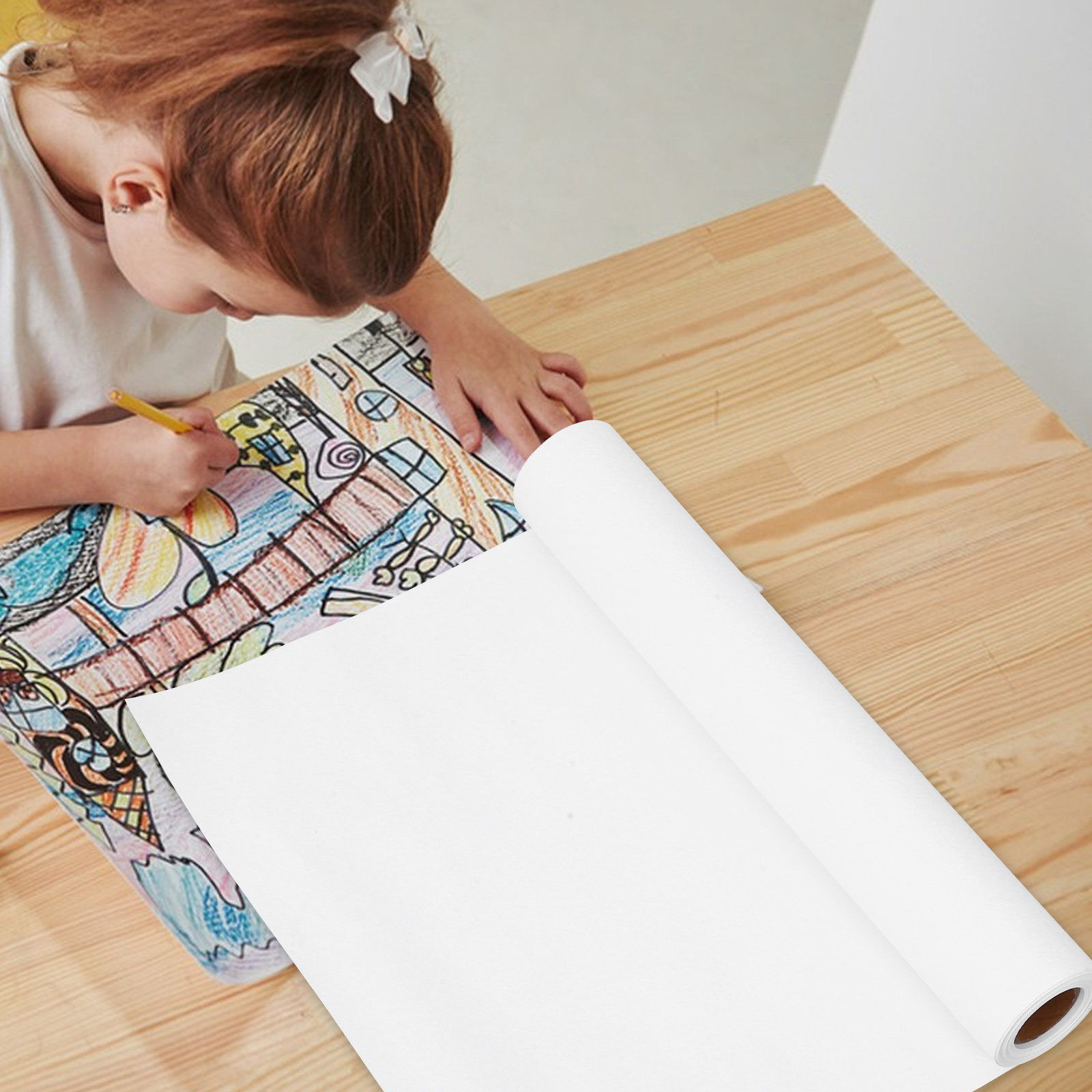 กระดาษวาดภาพสำหรับเด็ก 1 ม้วน  - Kids Art Easel บทวิจารณ์และราคา