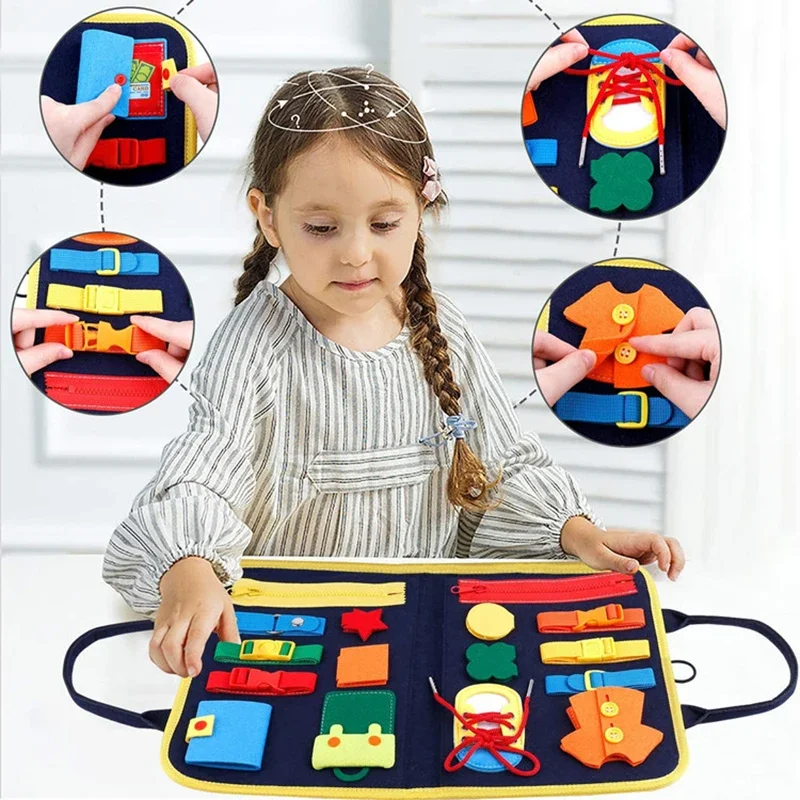 บอร์ดกิจกรรมสำหรับเด็ก พร้อมตั - Kids Zip Toys บทวิจารณ์และราคา
