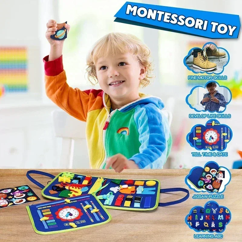 บอร์ดกิจกรรมสำหรับเด็ก พร้อมตั - Kids Zip Toys บทวิจารณ์และราคา