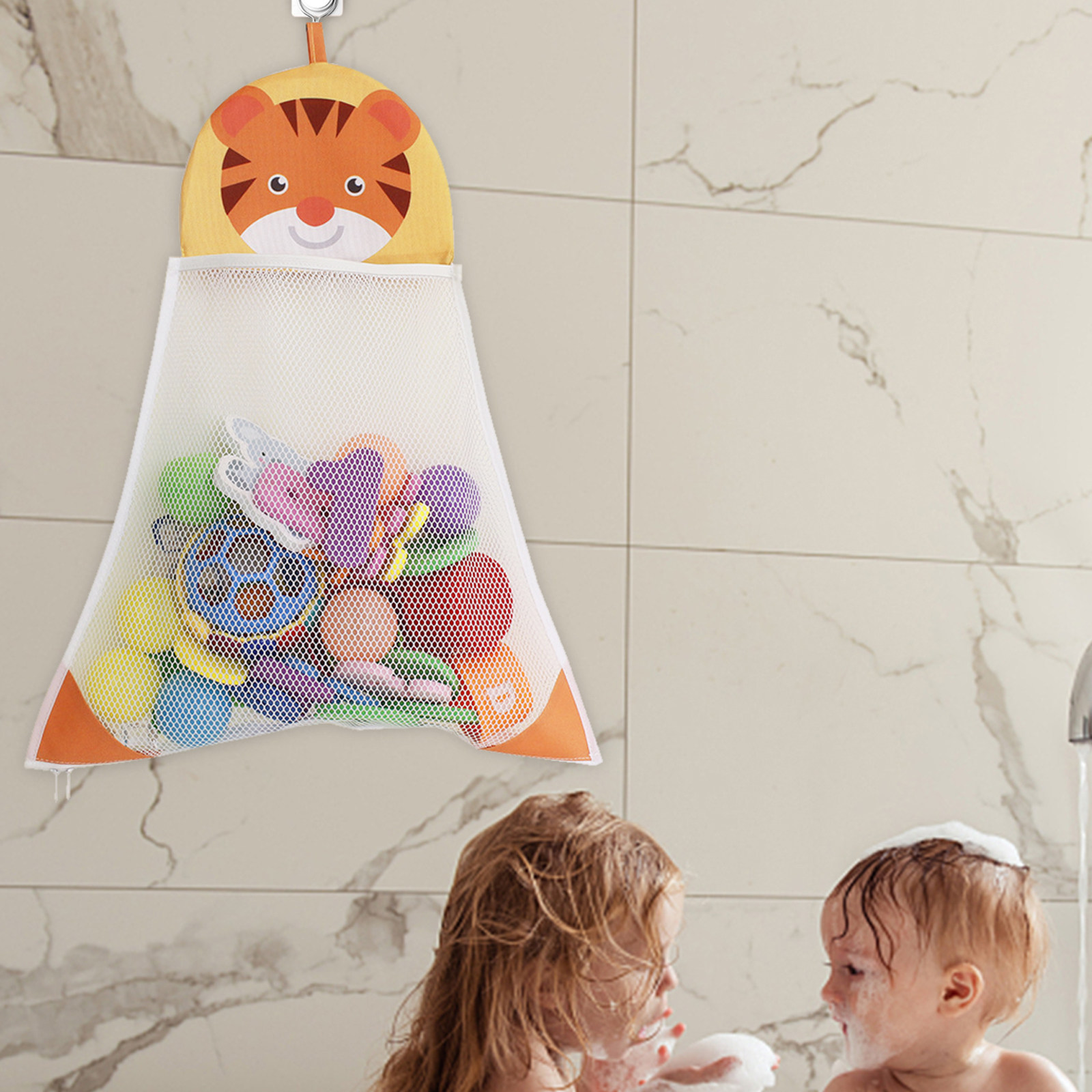 ตาข่ายเก็บของในห้องน้ำสำหรับเด - Kids Zip Toys บทวิจารณ์และราคา